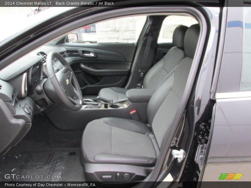 Black Granite Metallic / Jet Black 2014 Chevrolet Malibu LT