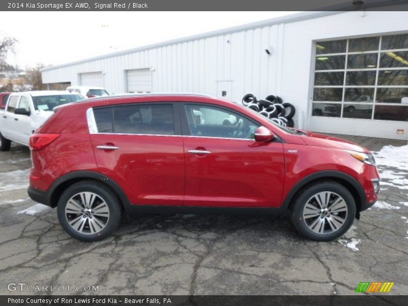  2014 Sportage EX AWD Signal Red