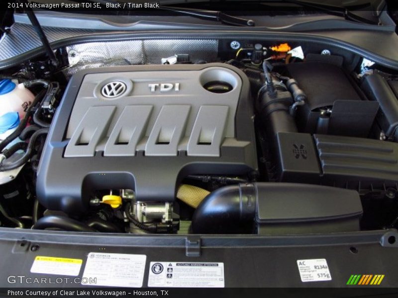Black / Titan Black 2014 Volkswagen Passat TDI SE