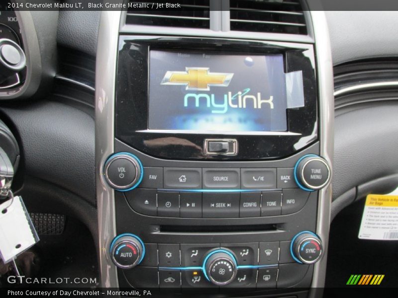 Black Granite Metallic / Jet Black 2014 Chevrolet Malibu LT