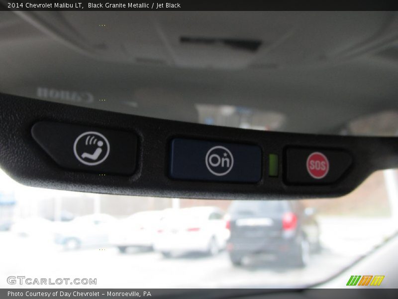 Black Granite Metallic / Jet Black 2014 Chevrolet Malibu LT