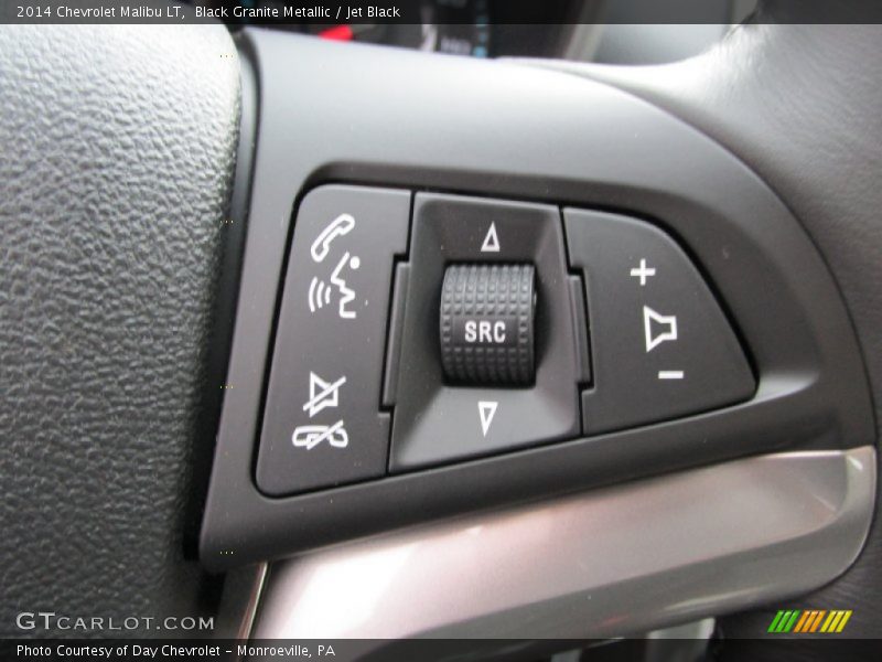 Black Granite Metallic / Jet Black 2014 Chevrolet Malibu LT