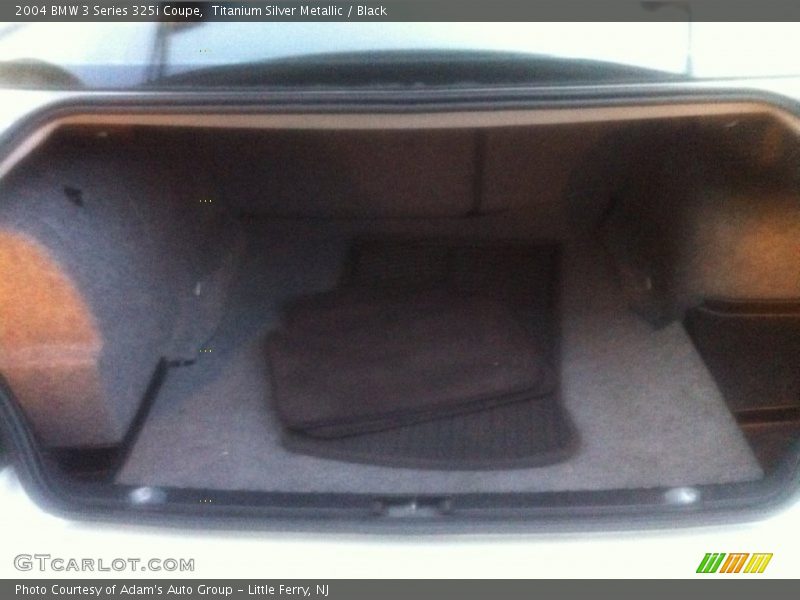 Titanium Silver Metallic / Black 2004 BMW 3 Series 325i Coupe