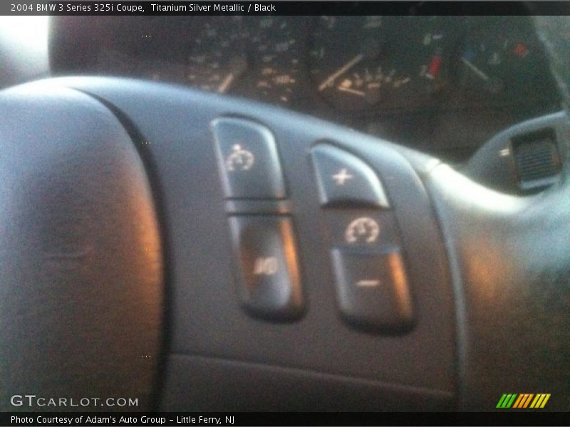 Titanium Silver Metallic / Black 2004 BMW 3 Series 325i Coupe