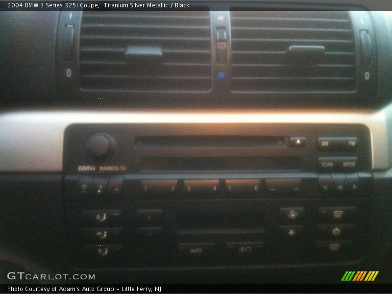 Titanium Silver Metallic / Black 2004 BMW 3 Series 325i Coupe