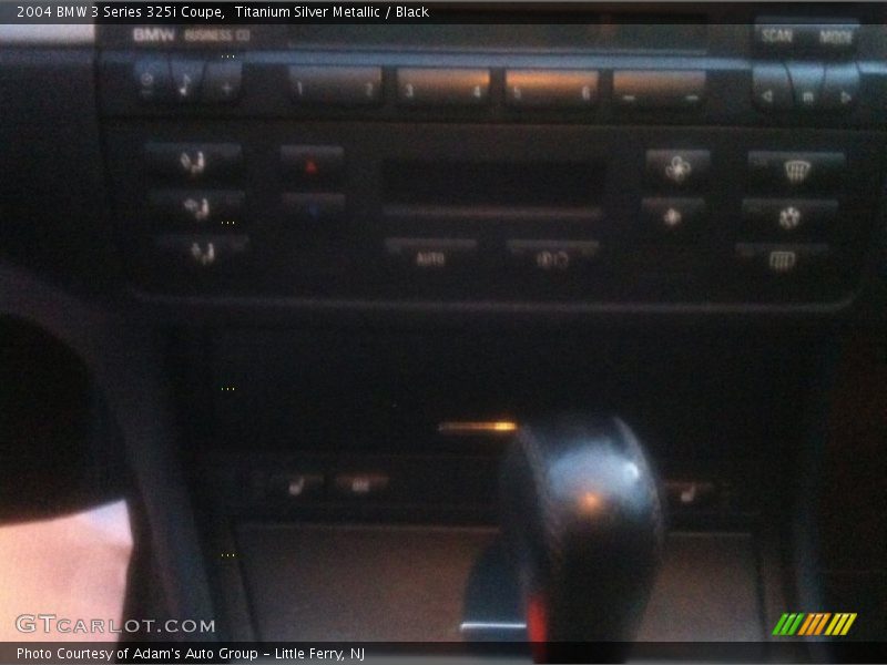 Titanium Silver Metallic / Black 2004 BMW 3 Series 325i Coupe