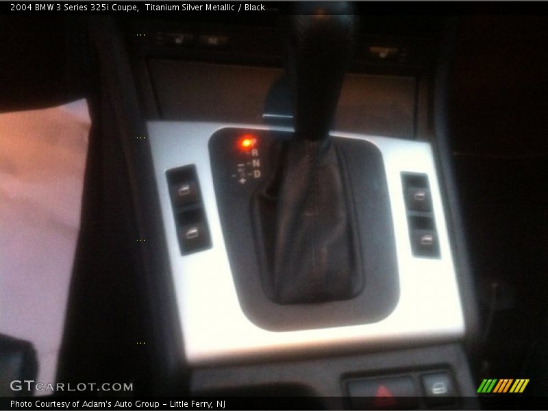Titanium Silver Metallic / Black 2004 BMW 3 Series 325i Coupe
