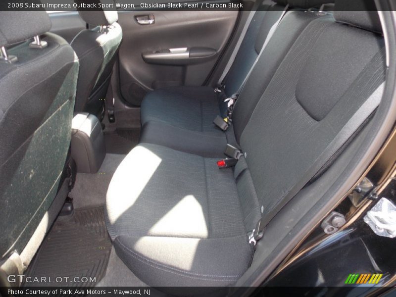 Obsidian Black Pearl / Carbon Black 2008 Subaru Impreza Outback Sport Wagon