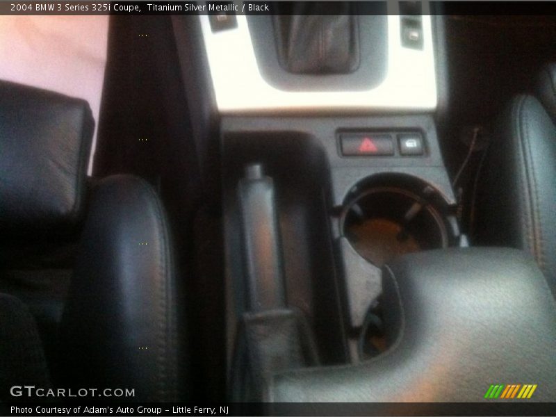 Titanium Silver Metallic / Black 2004 BMW 3 Series 325i Coupe