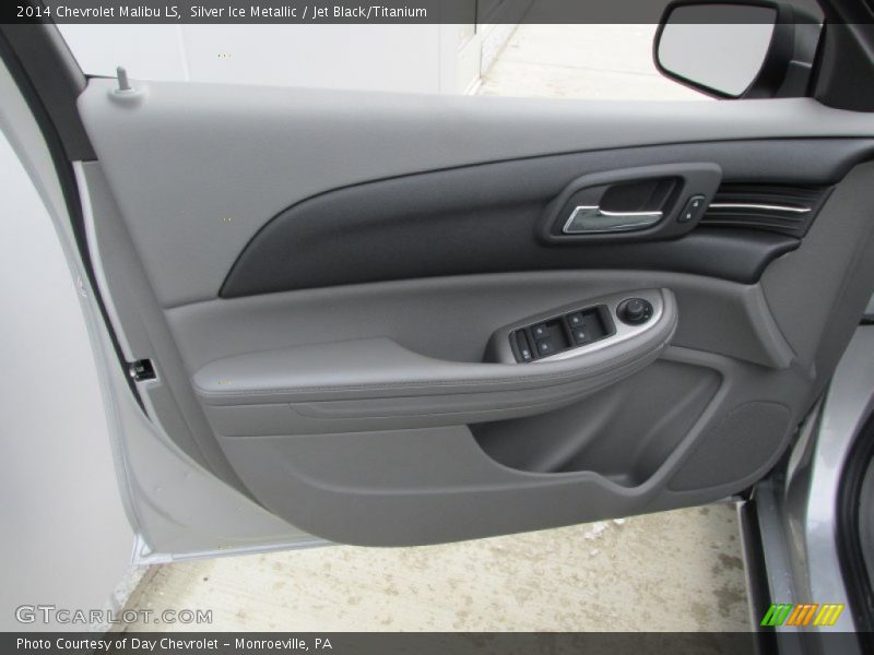 Silver Ice Metallic / Jet Black/Titanium 2014 Chevrolet Malibu LS