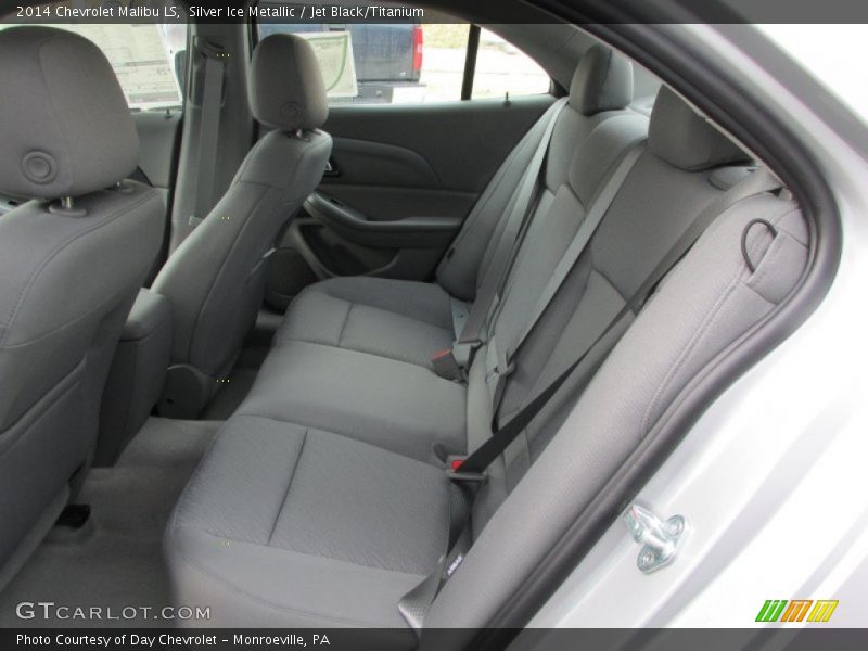 Silver Ice Metallic / Jet Black/Titanium 2014 Chevrolet Malibu LS