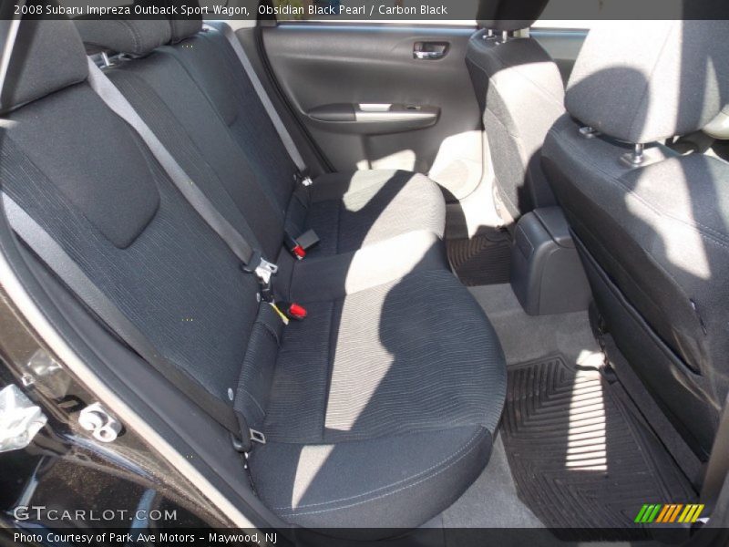 Obsidian Black Pearl / Carbon Black 2008 Subaru Impreza Outback Sport Wagon