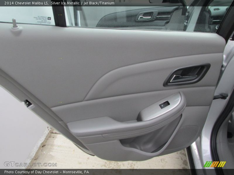 Silver Ice Metallic / Jet Black/Titanium 2014 Chevrolet Malibu LS