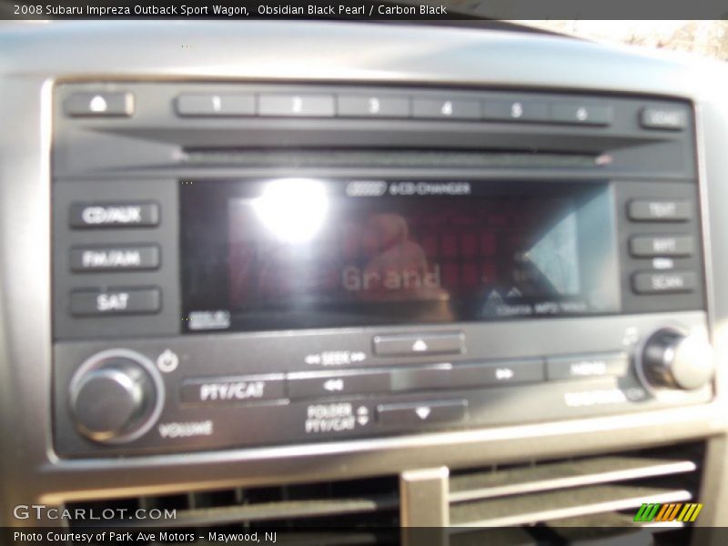 Obsidian Black Pearl / Carbon Black 2008 Subaru Impreza Outback Sport Wagon