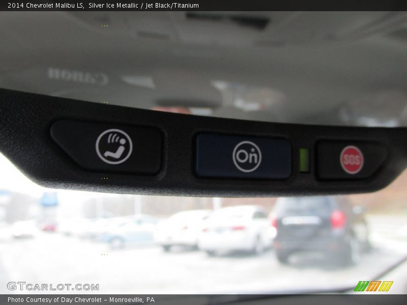 Silver Ice Metallic / Jet Black/Titanium 2014 Chevrolet Malibu LS