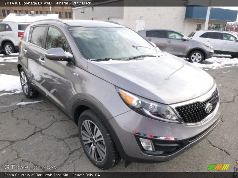 Front 3/4 View of 2014 Sportage EX AWD