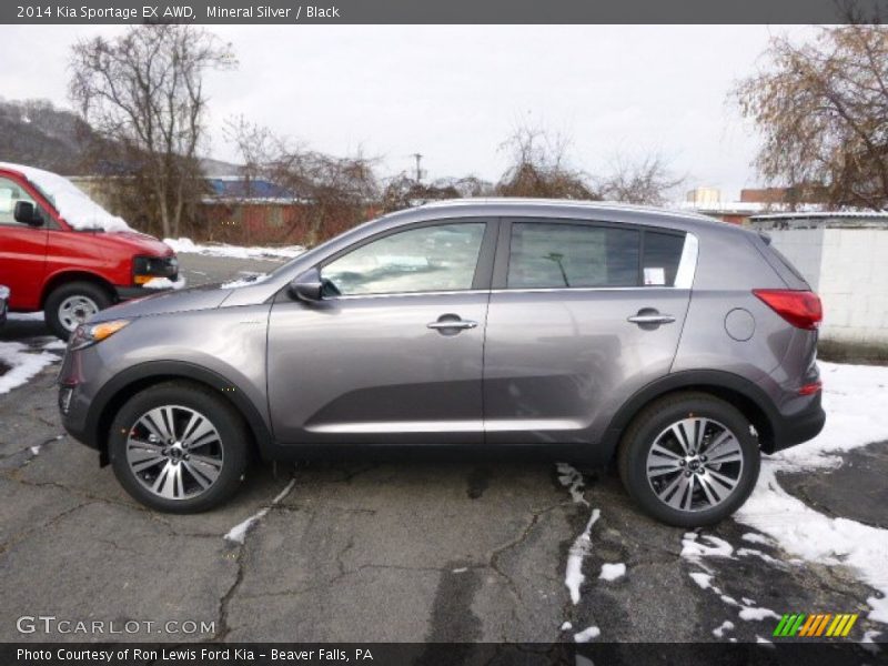  2014 Sportage EX AWD Mineral Silver