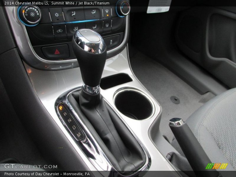 Summit White / Jet Black/Titanium 2014 Chevrolet Malibu LS