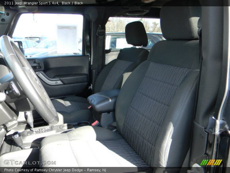 Black / Black 2011 Jeep Wrangler Sport S 4x4