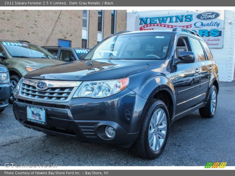 Dark Gray Metallic / Black 2011 Subaru Forester 2.5 X Limited