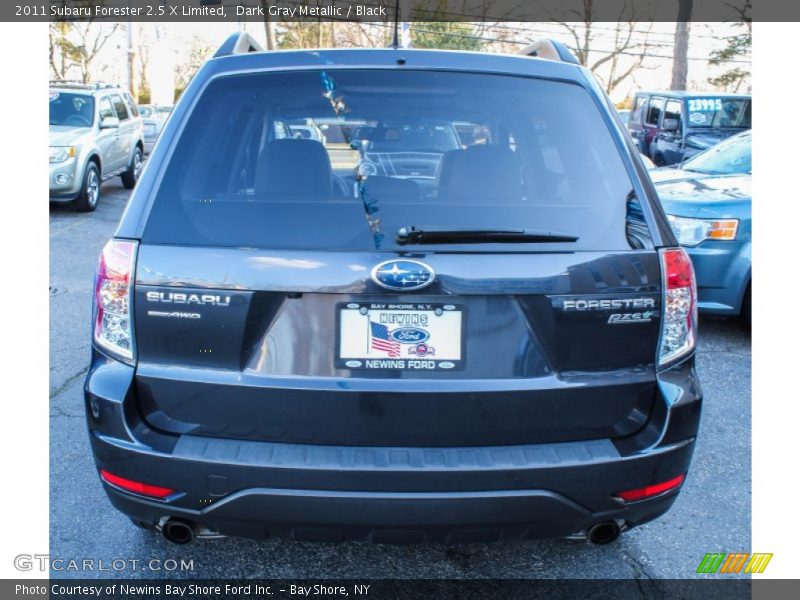 Dark Gray Metallic / Black 2011 Subaru Forester 2.5 X Limited