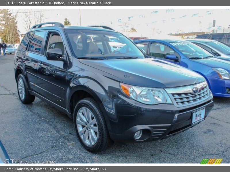 Dark Gray Metallic / Black 2011 Subaru Forester 2.5 X Limited