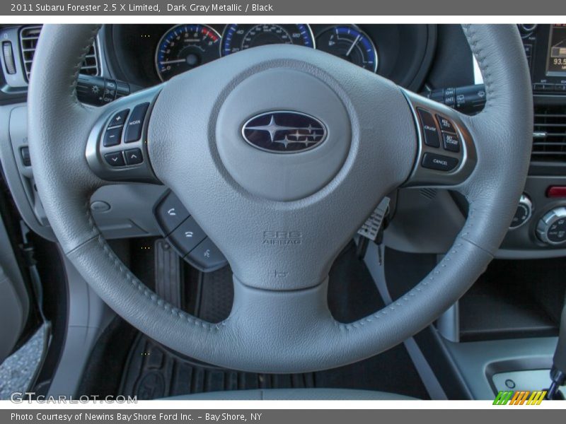 Dark Gray Metallic / Black 2011 Subaru Forester 2.5 X Limited