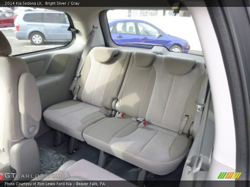 Bright Silver / Gray 2014 Kia Sedona LX