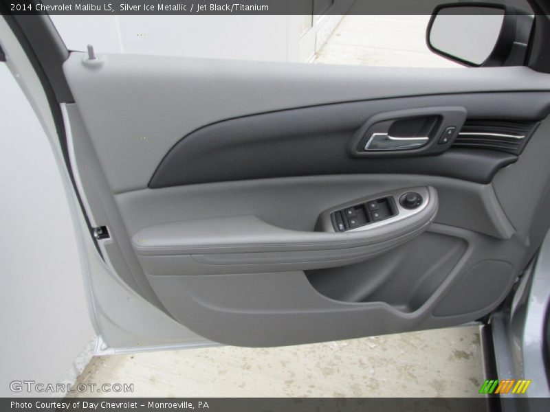 Silver Ice Metallic / Jet Black/Titanium 2014 Chevrolet Malibu LS