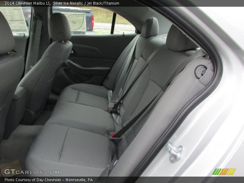 Silver Ice Metallic / Jet Black/Titanium 2014 Chevrolet Malibu LS