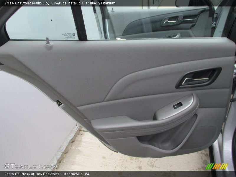 Silver Ice Metallic / Jet Black/Titanium 2014 Chevrolet Malibu LS