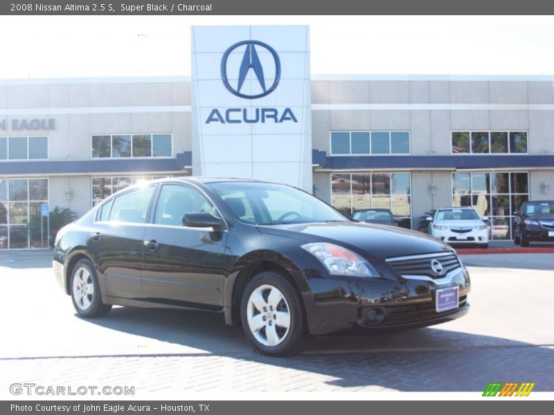 Super Black / Charcoal 2008 Nissan Altima 2.5 S