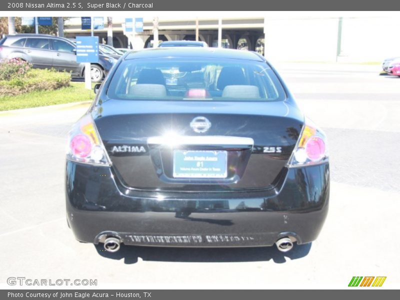 Super Black / Charcoal 2008 Nissan Altima 2.5 S