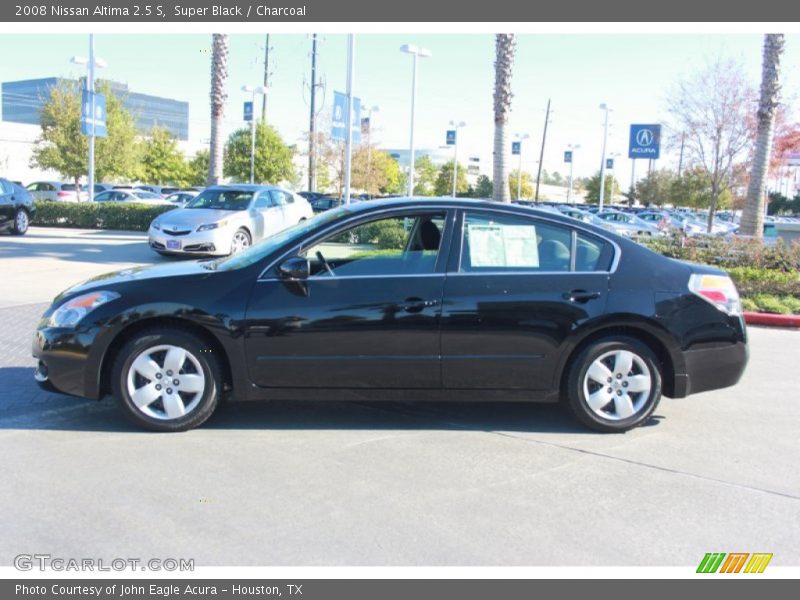 Super Black / Charcoal 2008 Nissan Altima 2.5 S