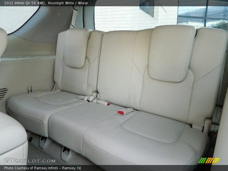 Moonlight White / Wheat 2012 Infiniti QX 56 4WD