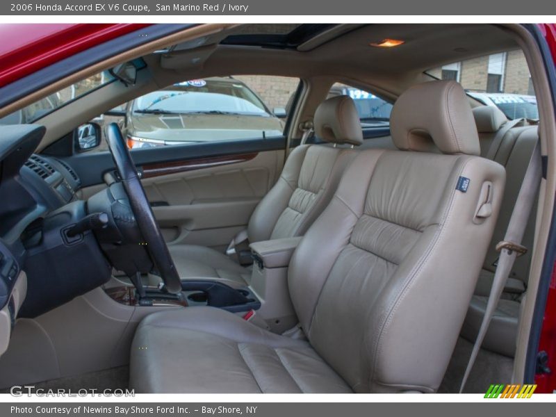 San Marino Red / Ivory 2006 Honda Accord EX V6 Coupe