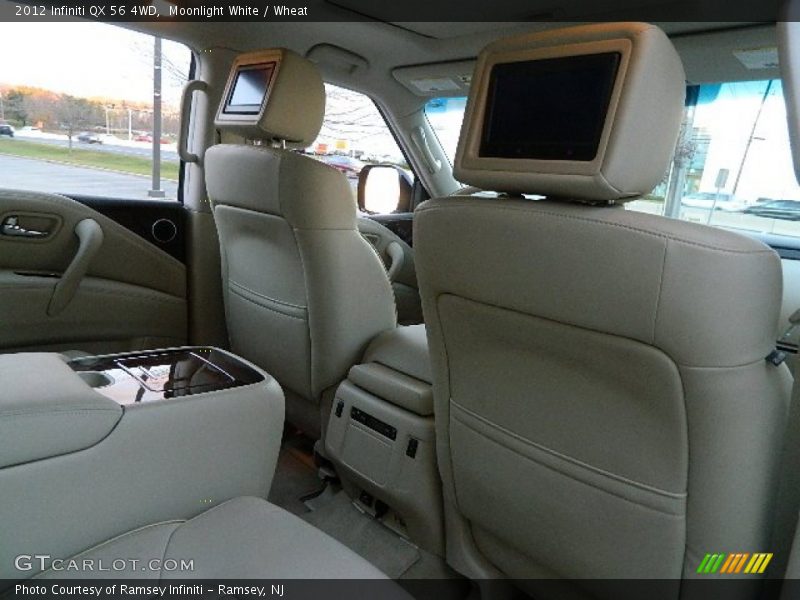 Moonlight White / Wheat 2012 Infiniti QX 56 4WD