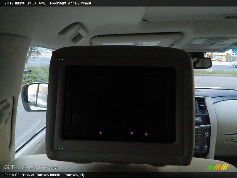 Moonlight White / Wheat 2012 Infiniti QX 56 4WD