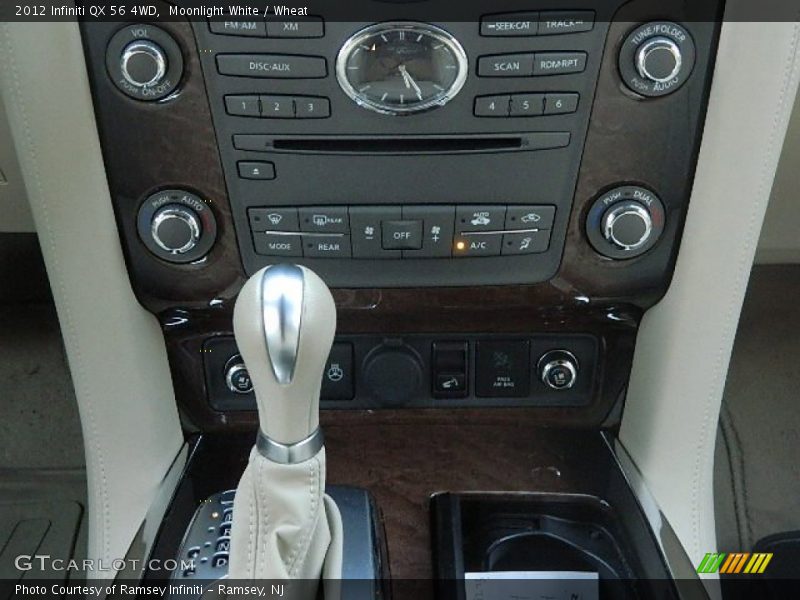 Moonlight White / Wheat 2012 Infiniti QX 56 4WD