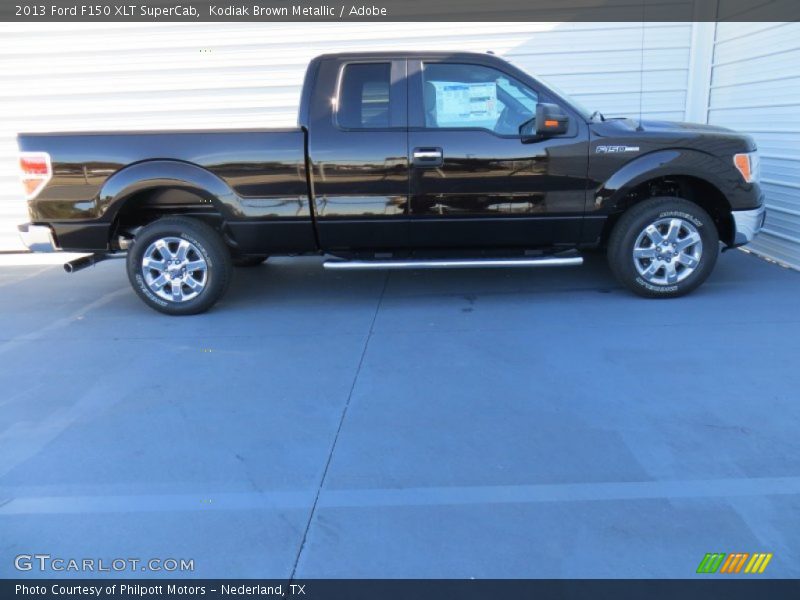 Kodiak Brown Metallic / Adobe 2013 Ford F150 XLT SuperCab