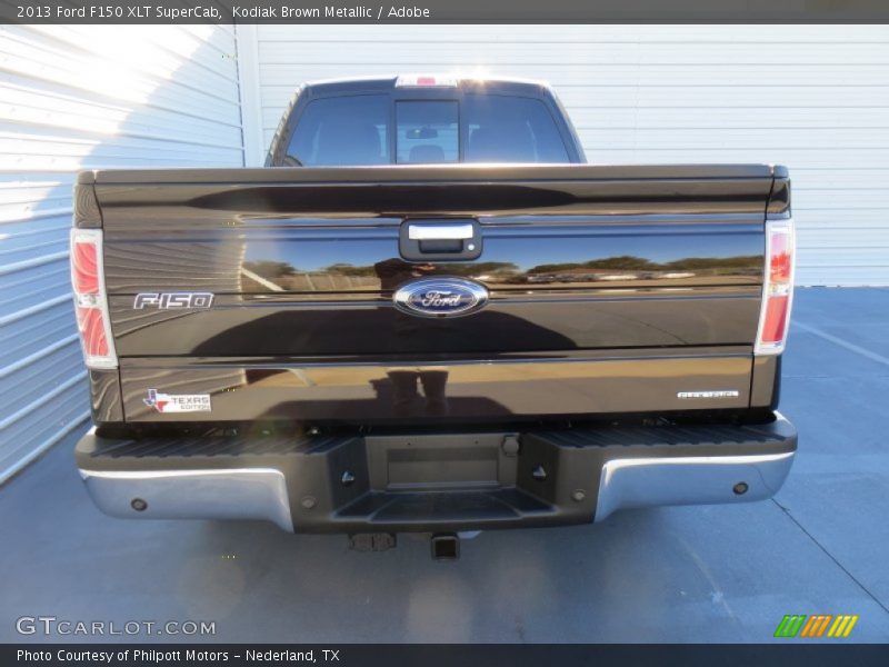 Kodiak Brown Metallic / Adobe 2013 Ford F150 XLT SuperCab