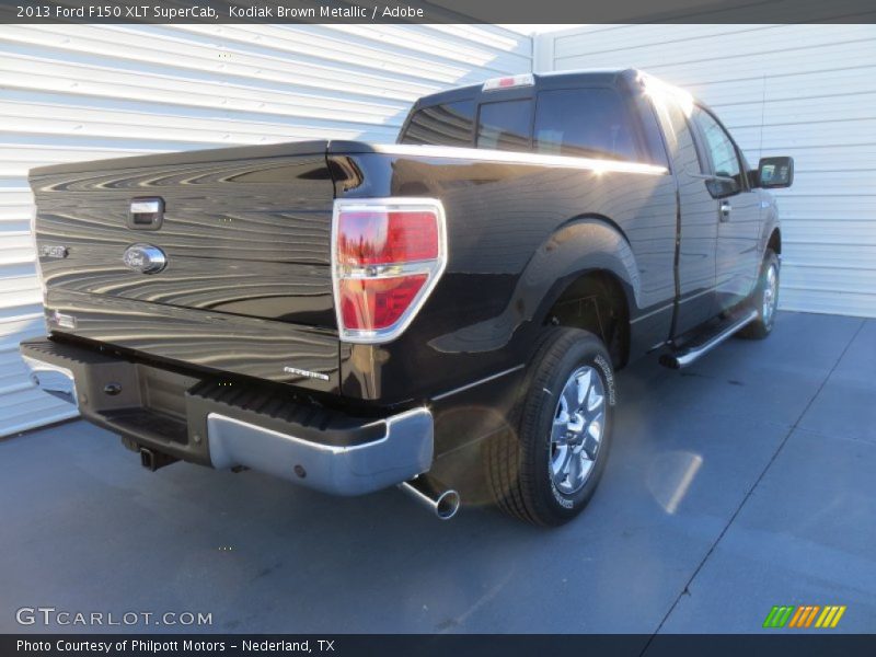 Kodiak Brown Metallic / Adobe 2013 Ford F150 XLT SuperCab