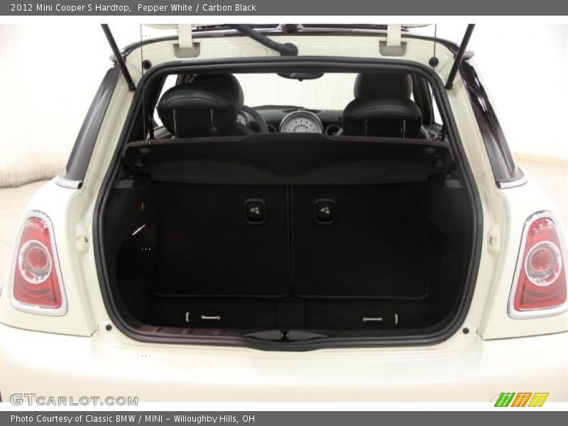 Pepper White / Carbon Black 2012 Mini Cooper S Hardtop