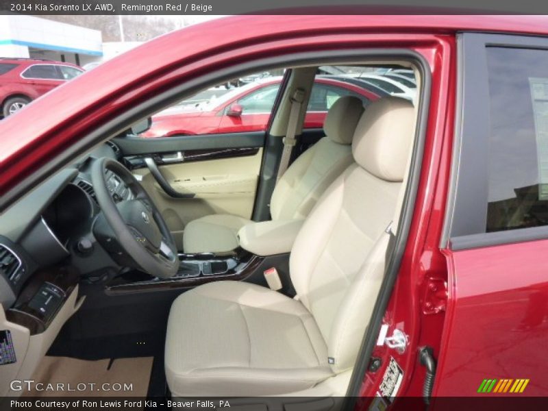 Remington Red / Beige 2014 Kia Sorento LX AWD