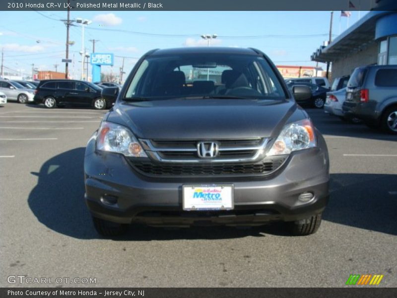 Polished Metal Metallic / Black 2010 Honda CR-V LX