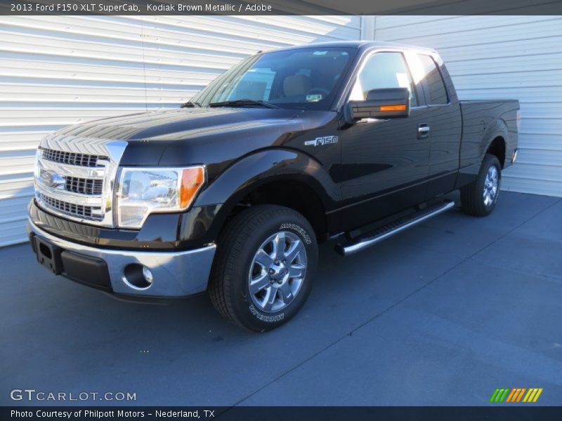 Kodiak Brown Metallic / Adobe 2013 Ford F150 XLT SuperCab