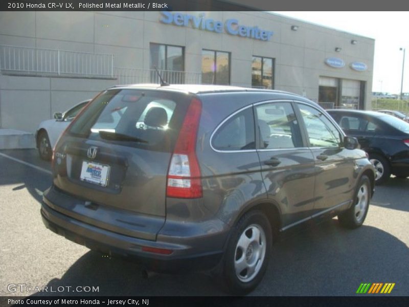 Polished Metal Metallic / Black 2010 Honda CR-V LX