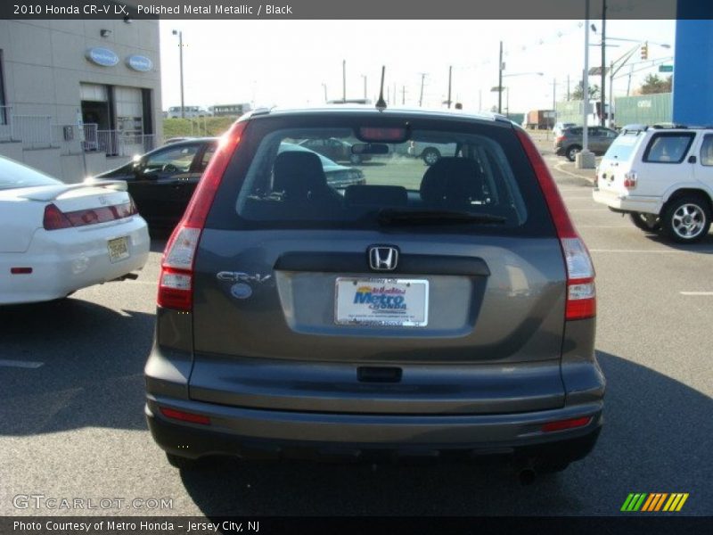 Polished Metal Metallic / Black 2010 Honda CR-V LX