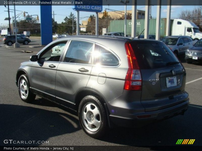 Polished Metal Metallic / Black 2010 Honda CR-V LX