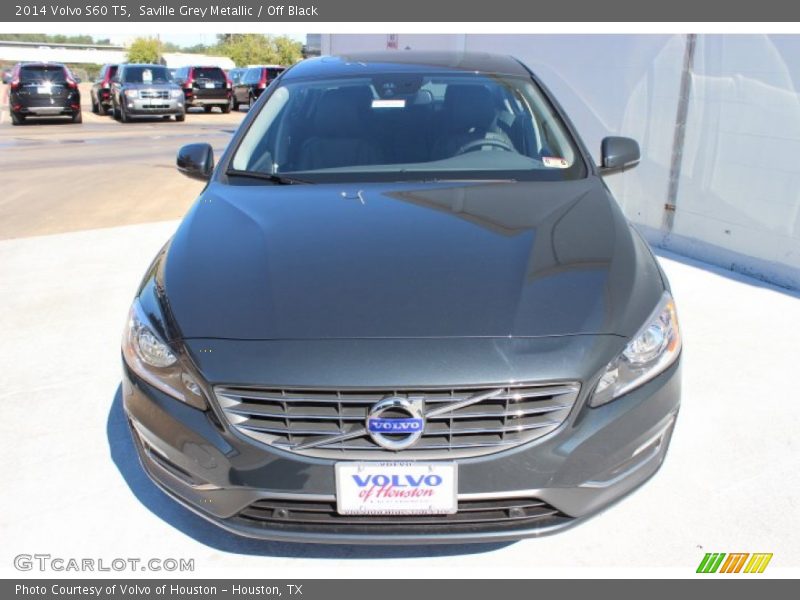 Saville Grey Metallic / Off Black 2014 Volvo S60 T5